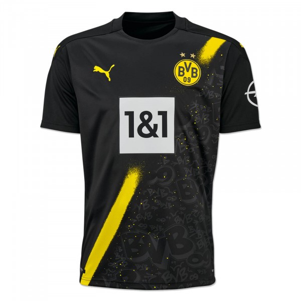 Thailande Maillot Football Borussia Dortmund Exterieur 2020-21 Noir